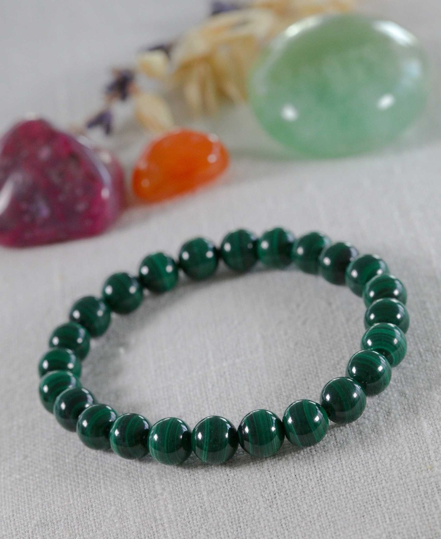 Bracelets Maison Silène | Bracelet Malachite 8Mm