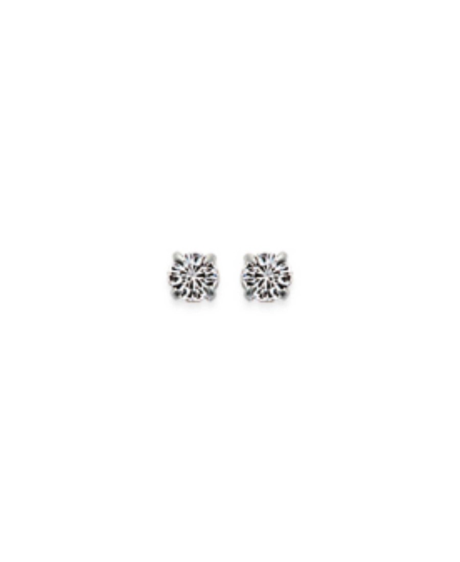 Boucles D'Oreilles Maison Silène | Boucles Cristal 2Mm