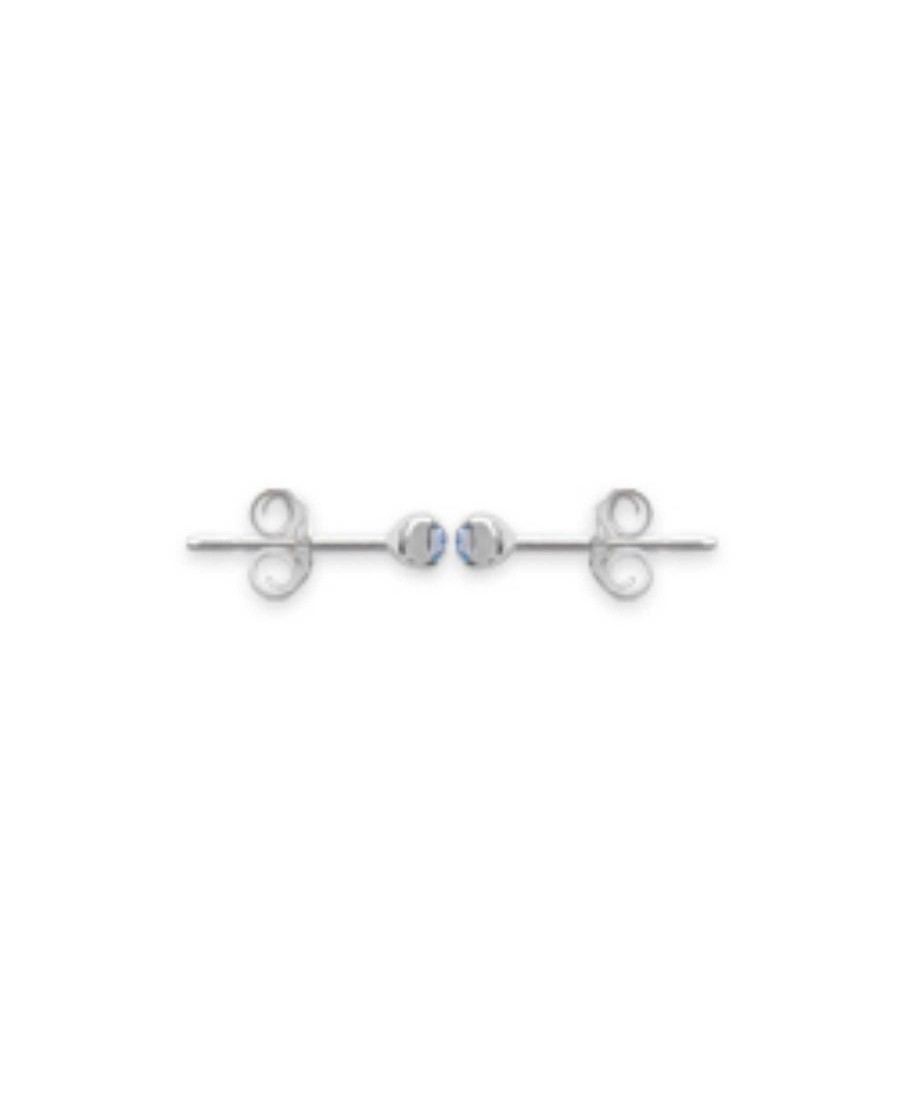 Boucles D'Oreilles Maison Silène | Boucles Cristal Ciel 2Mm