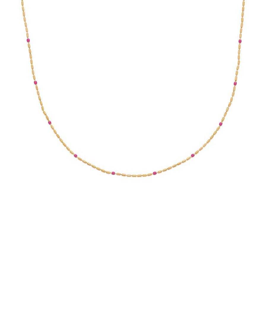 Colliers Maison Silène | Collier Annabelle Rose