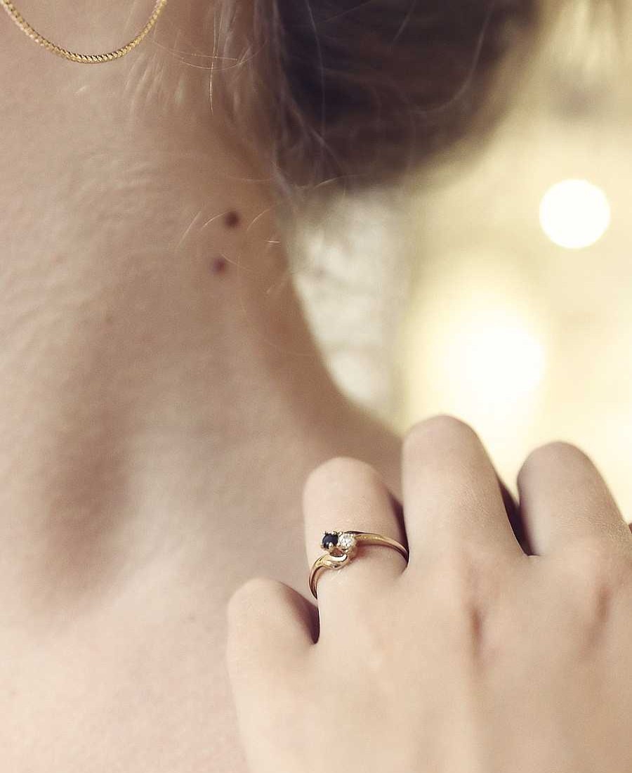 Bagues Maison Silène | Bague Camilla Noire