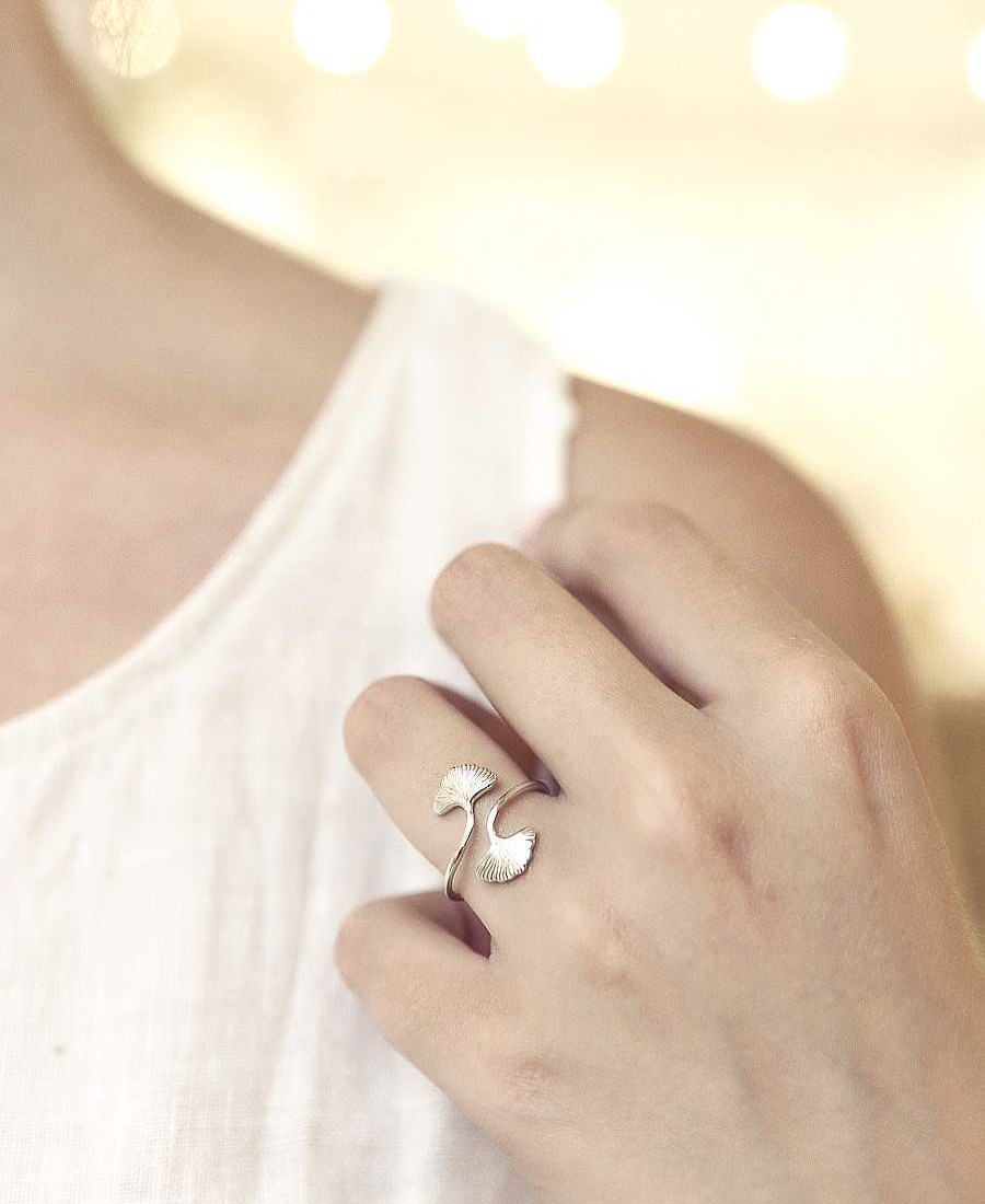 Bagues Maison Silène | Bague Ginkgo