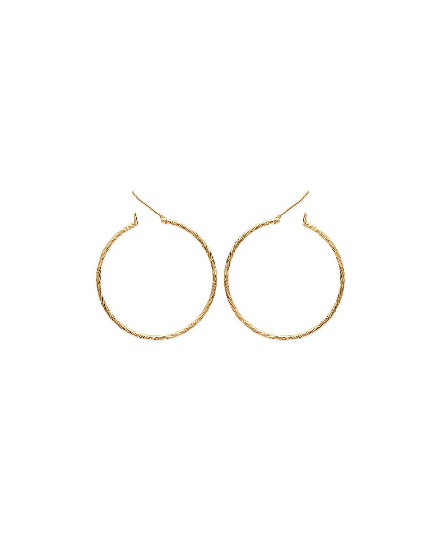 Boucles D'Oreilles Maison Silène | Cr Oles Lilie 40Mm