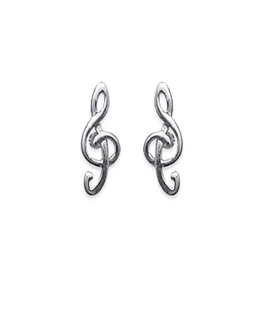 Boucles D'Oreilles Maison Silène | Boucles Clef De Sol