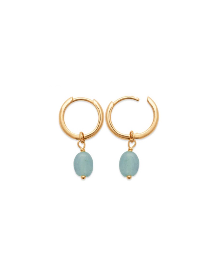 Boucles D'Oreilles Maison Silène | Cr Oles Amazonite