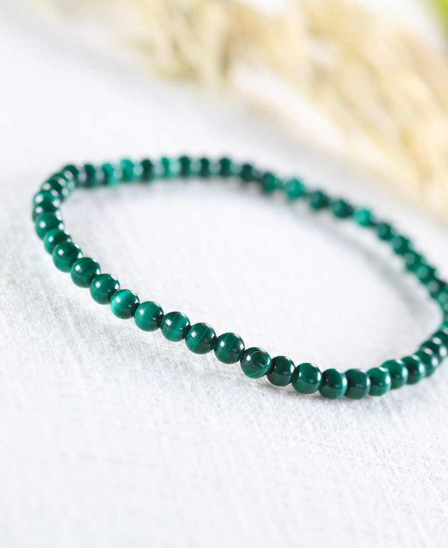 Bracelets Maison Silène | Bracelet Malachite 4Mm