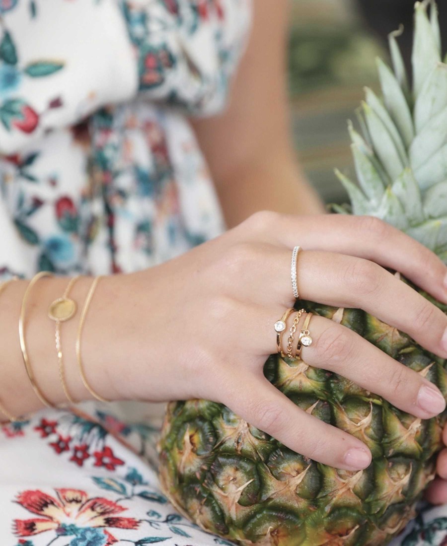 Bagues Maison Silène | Bague B R Nide