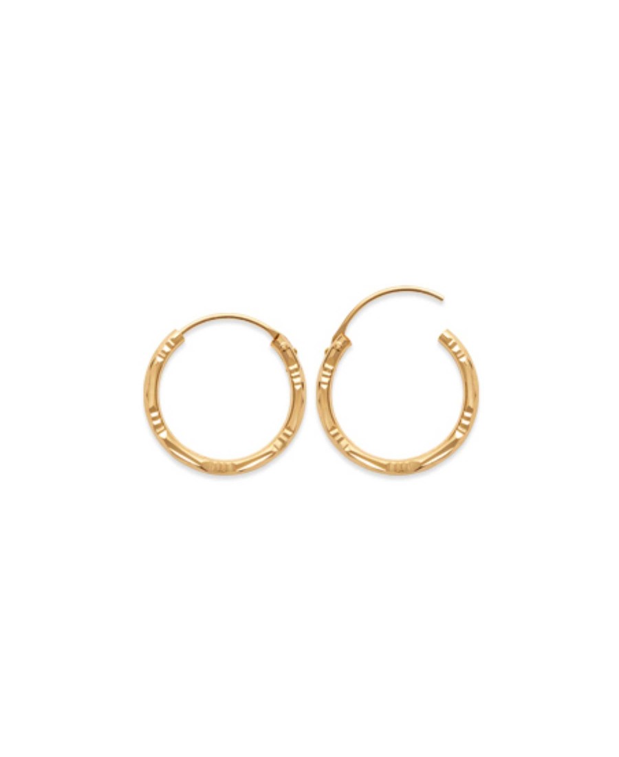 Boucles D'Oreilles Maison Silène | Cr Oles Prune 20Mm