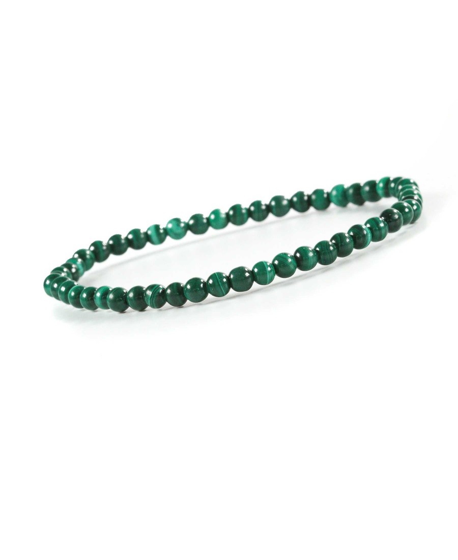 Bracelets Maison Silène | Bracelet Malachite 4Mm